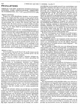 Eerste pagina van het artikel zoals het is gepubliceerd in het tijdschrift