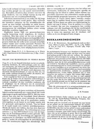 Eerste pagina van het artikel zoals het is gepubliceerd in het tijdschrift