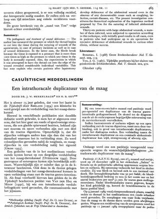 Eerste pagina van het artikel zoals het is gepubliceerd in het tijdschrift