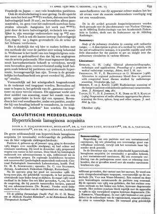 Eerste pagina van het artikel zoals het is gepubliceerd in het tijdschrift