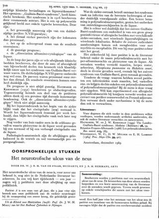 Eerste pagina van het artikel zoals het is gepubliceerd in het tijdschrift