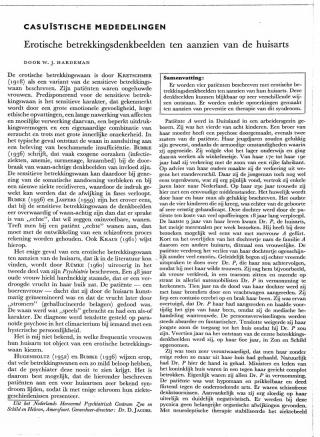 Eerste pagina van het artikel zoals het is gepubliceerd in het tijdschrift