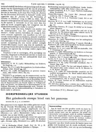 Eerste pagina van het artikel zoals het is gepubliceerd in het tijdschrift