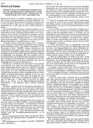 Eerste pagina van het artikel zoals het is gepubliceerd in het tijdschrift