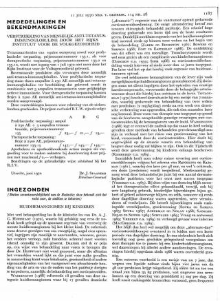 Eerste pagina van het artikel zoals het is gepubliceerd in het tijdschrift