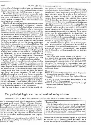 Eerste pagina van het artikel zoals het is gepubliceerd in het tijdschrift