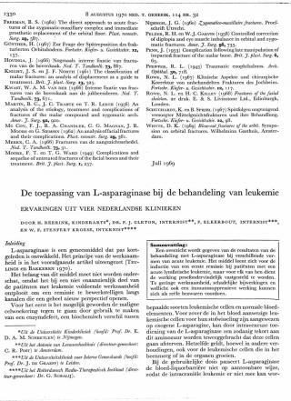 Eerste pagina van het artikel zoals het is gepubliceerd in het tijdschrift