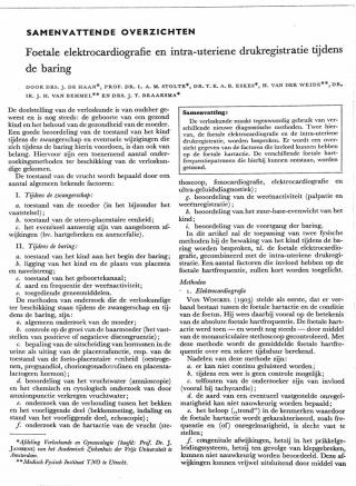 Eerste pagina van het artikel zoals het is gepubliceerd in het tijdschrift