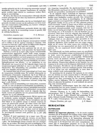 Eerste pagina van het artikel zoals het is gepubliceerd in het tijdschrift