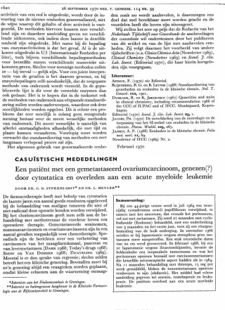 Eerste pagina van het artikel zoals het is gepubliceerd in het tijdschrift