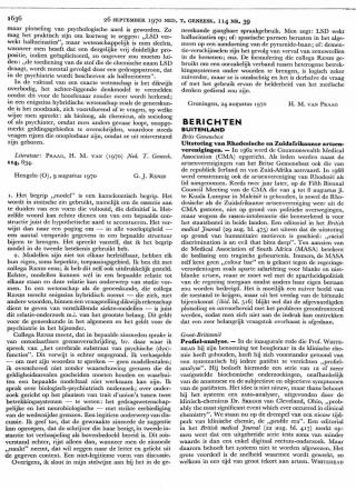 Eerste pagina van het artikel zoals het is gepubliceerd in het tijdschrift