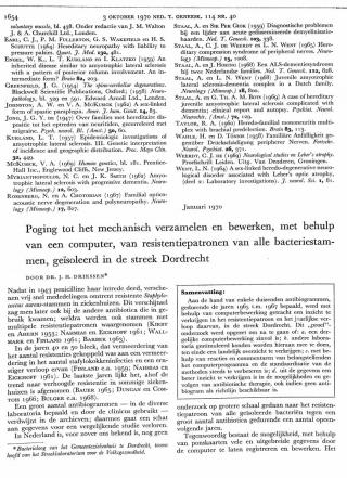 Eerste pagina van het artikel zoals het is gepubliceerd in het tijdschrift