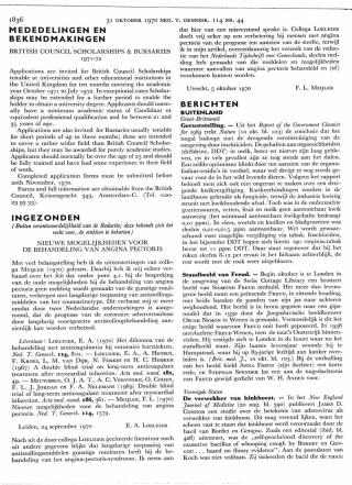 Eerste pagina van het artikel zoals het is gepubliceerd in het tijdschrift