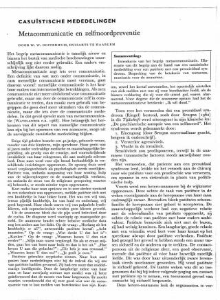 Eerste pagina van het artikel zoals het is gepubliceerd in het tijdschrift