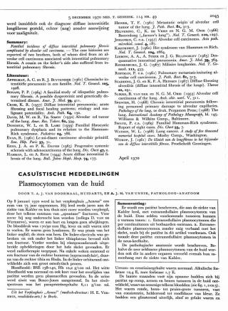 Eerste pagina van het artikel zoals het is gepubliceerd in het tijdschrift