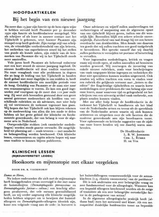 Eerste pagina van het artikel zoals het is gepubliceerd in het tijdschrift