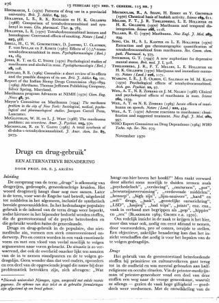 Eerste pagina van het artikel zoals het is gepubliceerd in het tijdschrift