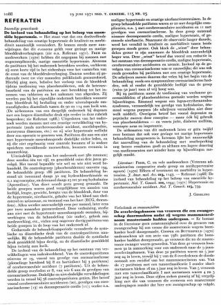 Eerste pagina van het artikel zoals het is gepubliceerd in het tijdschrift