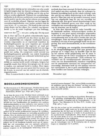 Eerste pagina van het artikel zoals het is gepubliceerd in het tijdschrift