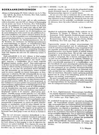 Eerste pagina van het artikel zoals het is gepubliceerd in het tijdschrift