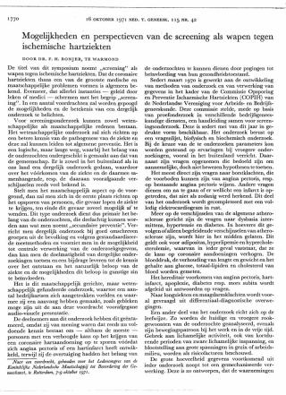 Eerste pagina van het artikel zoals het is gepubliceerd in het tijdschrift