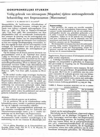 Eerste pagina van het artikel zoals het is gepubliceerd in het tijdschrift