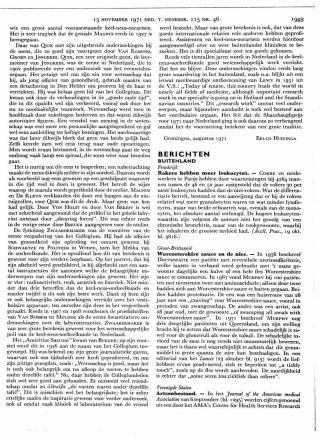 Eerste pagina van het artikel zoals het is gepubliceerd in het tijdschrift