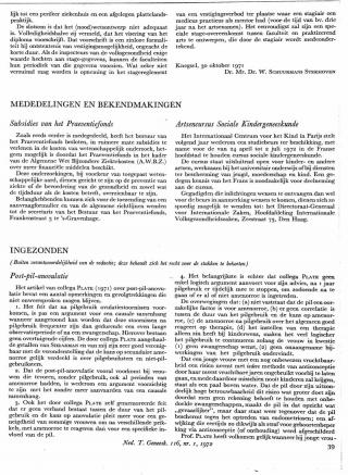 Eerste pagina van het artikel zoals het is gepubliceerd in het tijdschrift