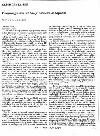 Eerste pagina van het artikel zoals het is gepubliceerd in het tijdschrift