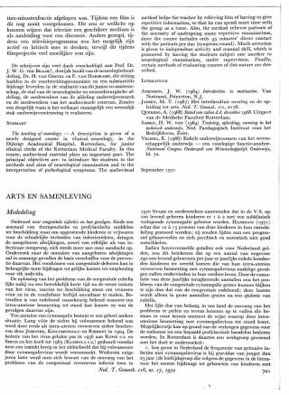 Eerste pagina van het artikel zoals het is gepubliceerd in het tijdschrift