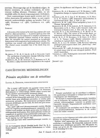 Eerste pagina van het artikel zoals het is gepubliceerd in het tijdschrift