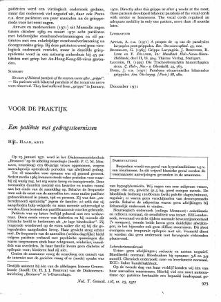 Eerste pagina van het artikel zoals het is gepubliceerd in het tijdschrift