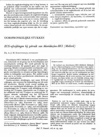 Eerste pagina van het artikel zoals het is gepubliceerd in het tijdschrift