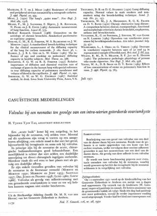 Eerste pagina van het artikel zoals het is gepubliceerd in het tijdschrift