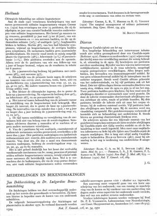 Eerste pagina van het artikel zoals het is gepubliceerd in het tijdschrift