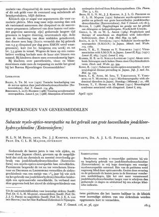 Eerste pagina van het artikel zoals het is gepubliceerd in het tijdschrift