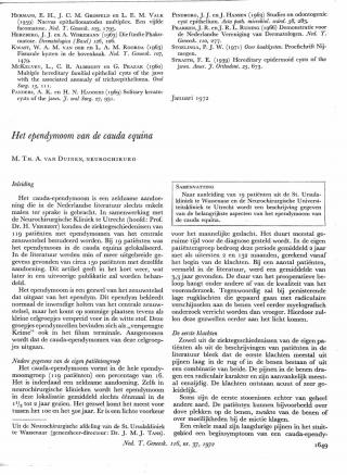 Eerste pagina van het artikel zoals het is gepubliceerd in het tijdschrift