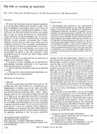 Eerste pagina van het artikel zoals het is gepubliceerd in het tijdschrift