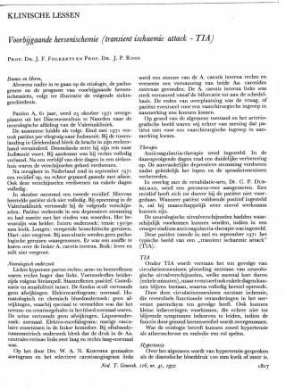 Eerste pagina van het artikel zoals het is gepubliceerd in het tijdschrift