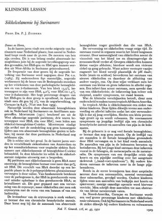 Eerste pagina van het artikel zoals het is gepubliceerd in het tijdschrift