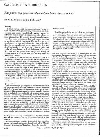 Eerste pagina van het artikel zoals het is gepubliceerd in het tijdschrift