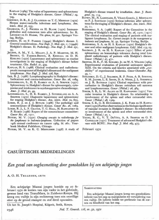 Eerste pagina van het artikel zoals het is gepubliceerd in het tijdschrift
