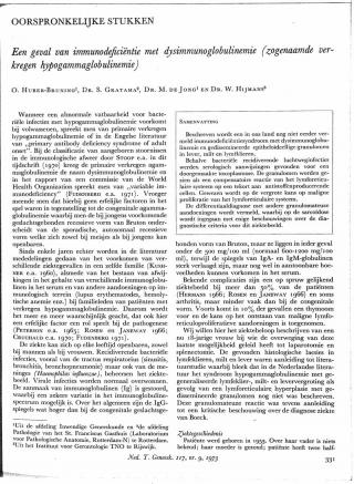 Eerste pagina van het artikel zoals het is gepubliceerd in het tijdschrift