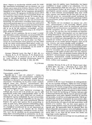 Eerste pagina van het artikel zoals het is gepubliceerd in het tijdschrift