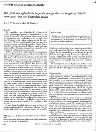 Eerste pagina van het artikel zoals het is gepubliceerd in het tijdschrift