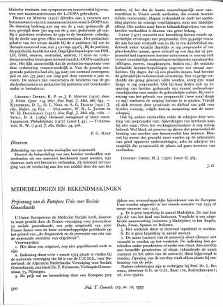 Eerste pagina van het artikel zoals het is gepubliceerd in het tijdschrift