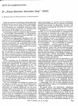 Eerste pagina van het artikel zoals het is gepubliceerd in het tijdschrift