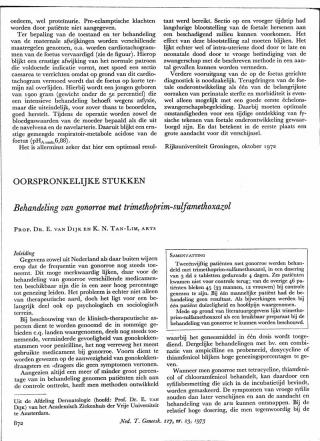 Eerste pagina van het artikel zoals het is gepubliceerd in het tijdschrift