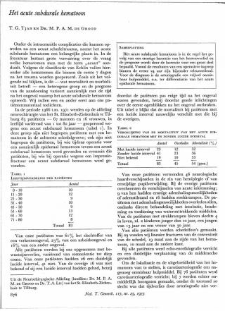 Eerste pagina van het artikel zoals het is gepubliceerd in het tijdschrift