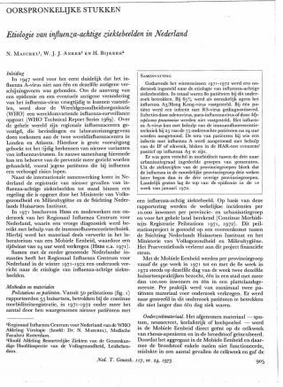 Eerste pagina van het artikel zoals het is gepubliceerd in het tijdschrift